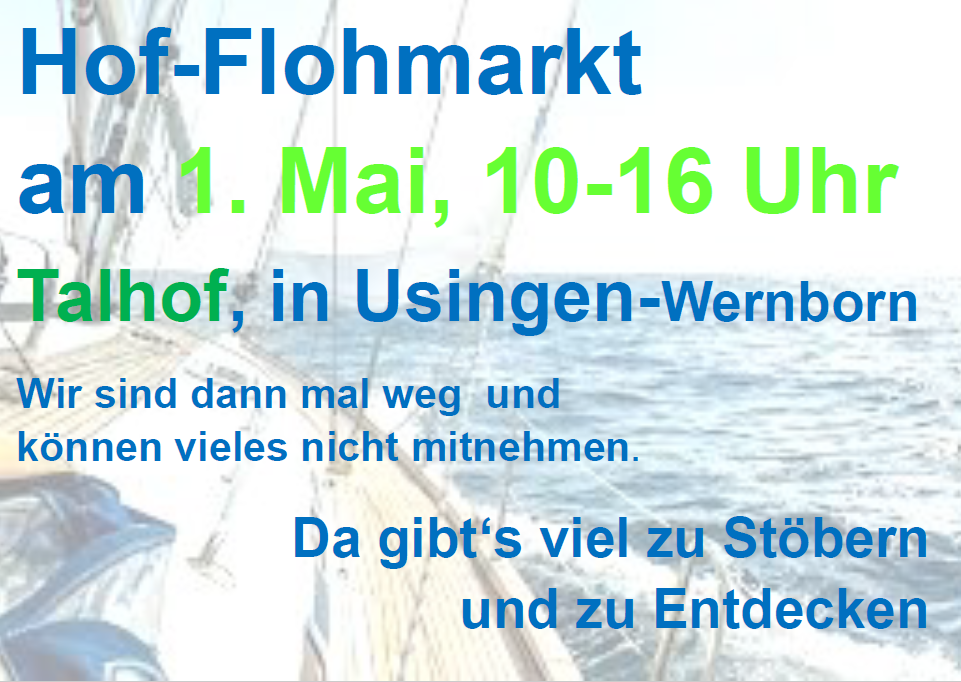 Hofflohmarkt für social media